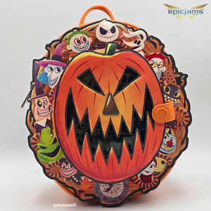 Loungefly Disney The Nightmare Before Christmas Cameo Halloween Mini Backpack